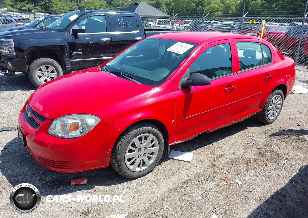 2009 Chevrolet Cobalt Ls VIN:1G1AK58H697134479 - 2