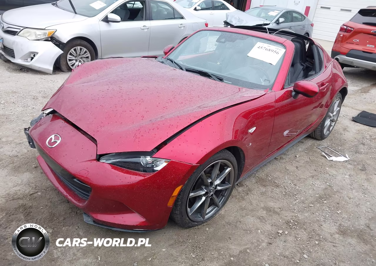 2021 Mazda Mx-5 Miata Rf Grand Touring VIN:JM1NDAM74M0457035 - 2