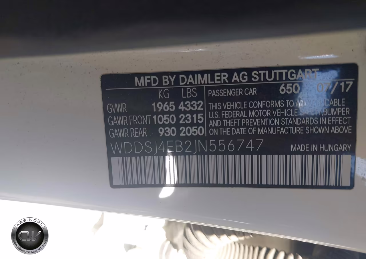 2018 Mercedes-Benz Cla 250 VIN:WDDSJ4EB2JN556747 - 9