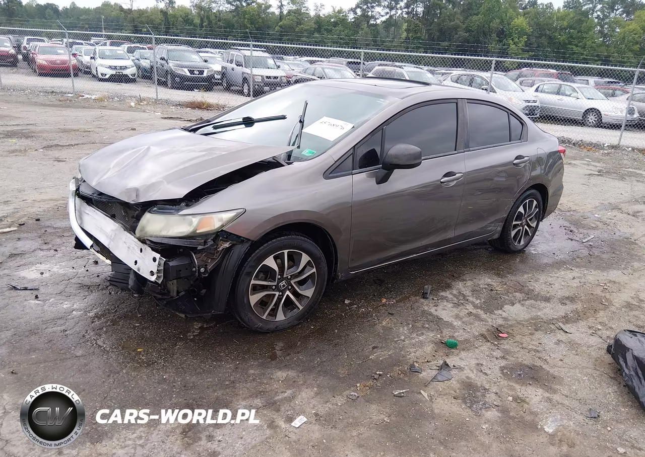2013 Honda Civic Ex VIN:19XFB2F85DE218770 - 2