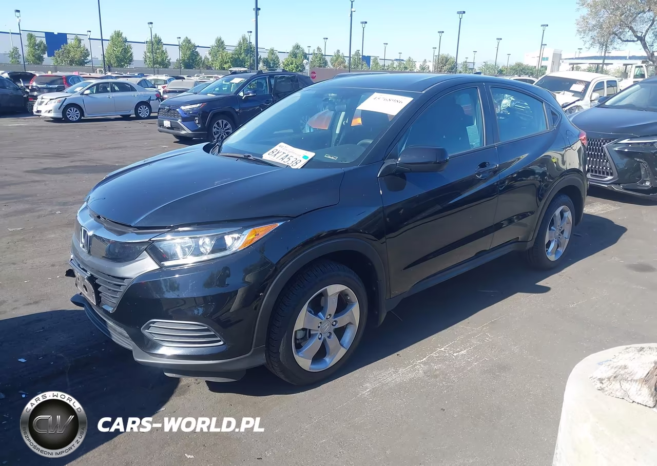 2022 Honda Hr-V 2Wd Lx VIN:3CZRU5H35NM700828 - 2