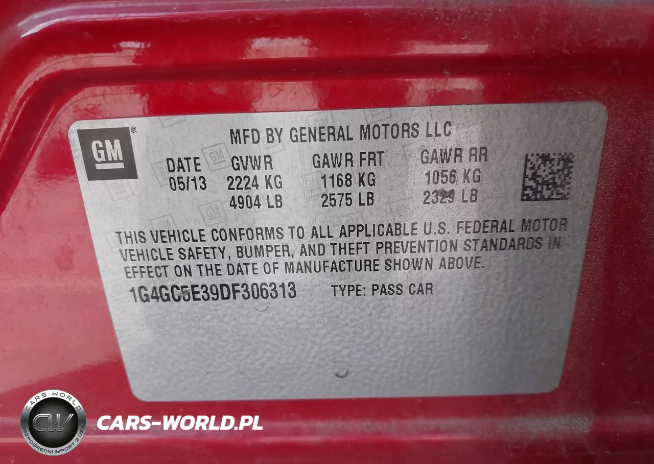 2013 Buick Lacrosse Leather Group VIN:1G4GC5E39DF306313 - 9