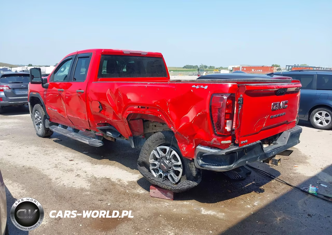 2022 GMC Sierra 2500Hd 4Wd Long Bed Pro VIN:1GT59LE72NF244837 - 3