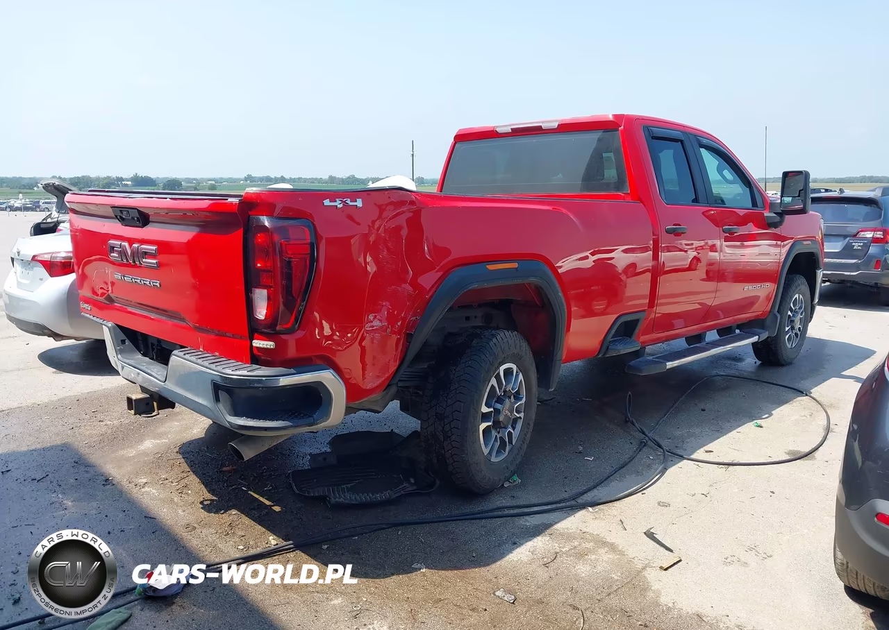 2022 GMC Sierra 2500Hd 4Wd Long Bed Pro VIN:1GT59LE72NF244837 - 4