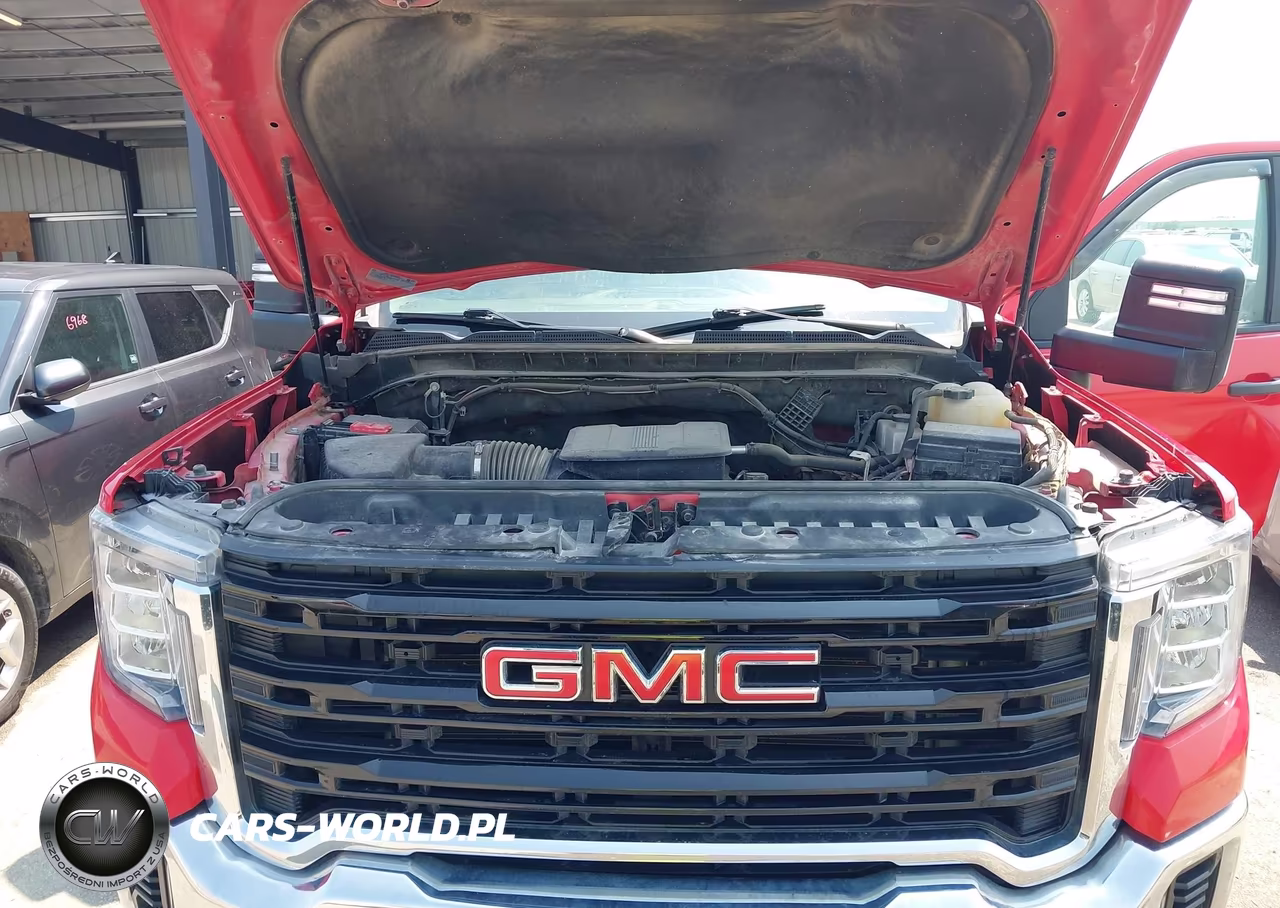 2022 GMC Sierra 2500Hd 4Wd Long Bed Pro VIN:1GT59LE72NF244837 - 9