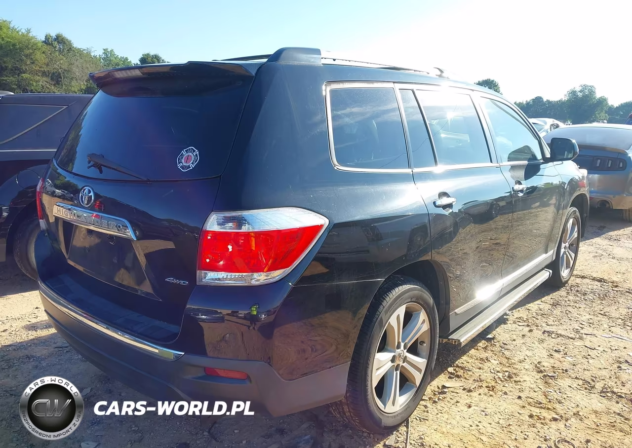2012 Toyota Highlander Limited V6 VIN:5TDDK3EH7CS166142 - 4