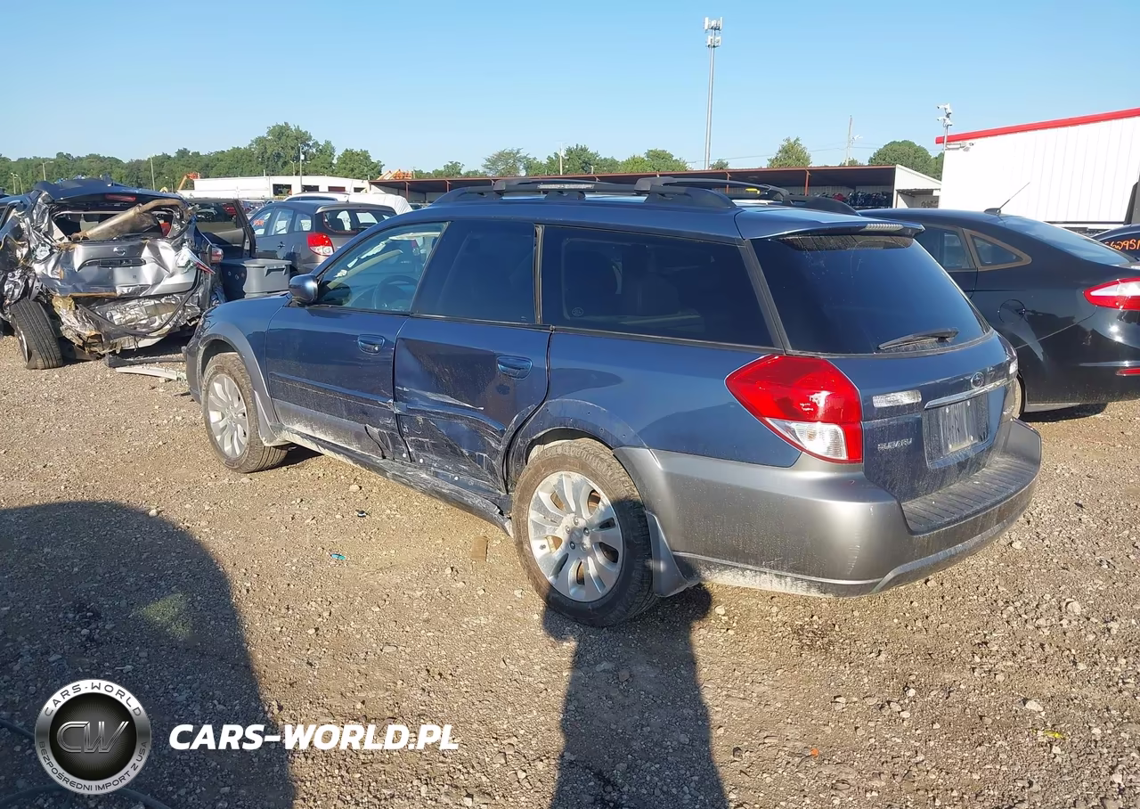2009 Subaru Outback 2.5I Limited VIN:4S4BP66C097322372 - 3