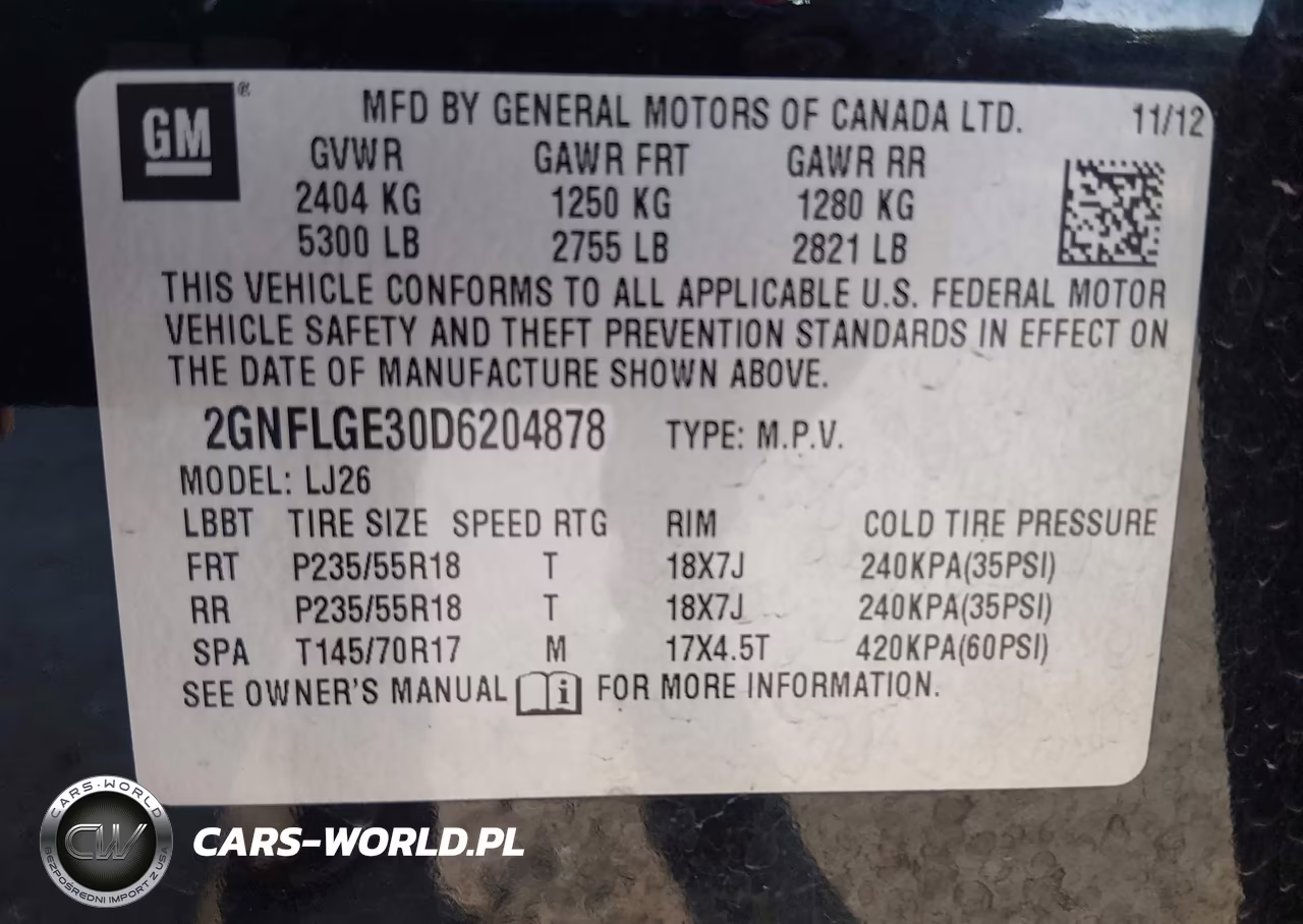 2013 Chevrolet Equinox Ltz VIN:2GNFLGE30D6204878 - 8