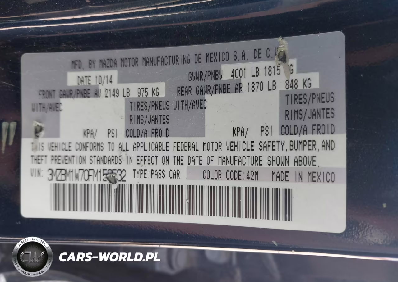 2015 Mazda Mazda3 I Grand Touring VIN:3MZBM1W70FM159532 - 9