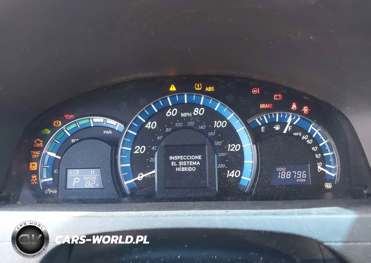 2012 Toyota Camry Hybrid Xle VIN:4T1BD1FK0CU013514 - 7