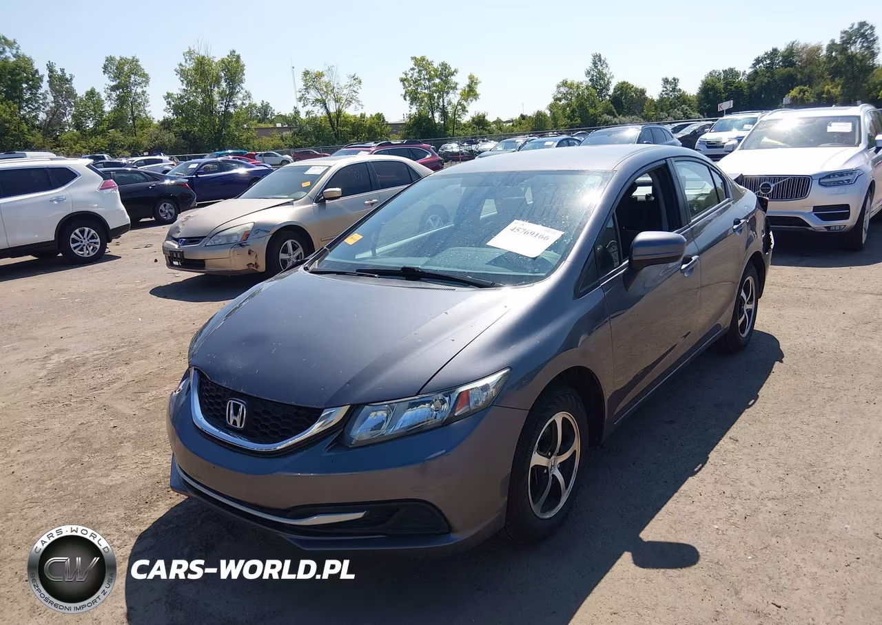 2015 Honda Civic Se VIN:19XFB2F7XFE090326 - 2