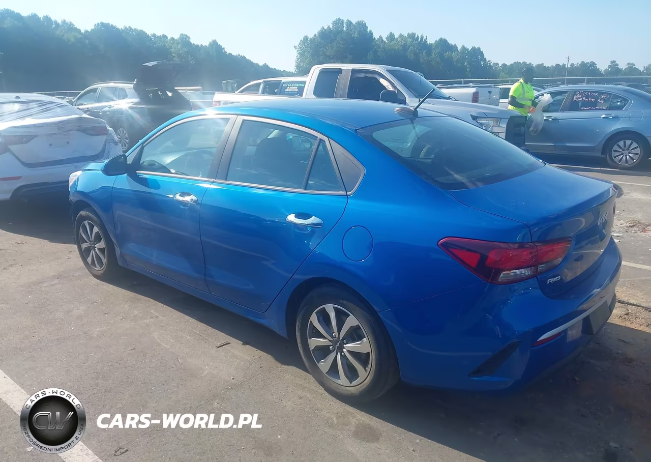 2022 Kia Rio S VIN:3KPA24AD7NE497425 - 3