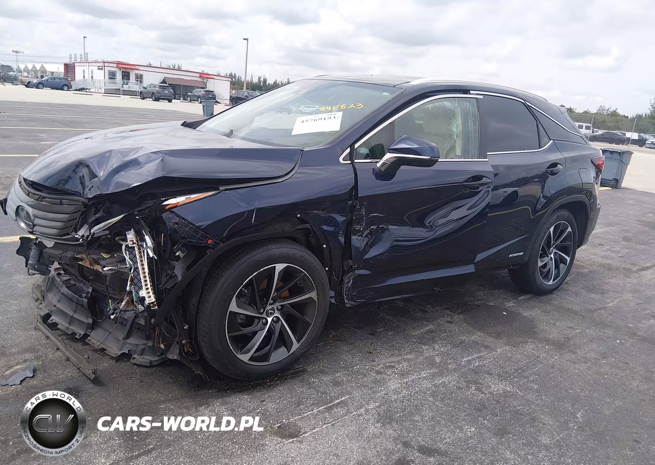 2019 Lexus Rx 450H VIN:2T2BGMCA5KC031412 - 2