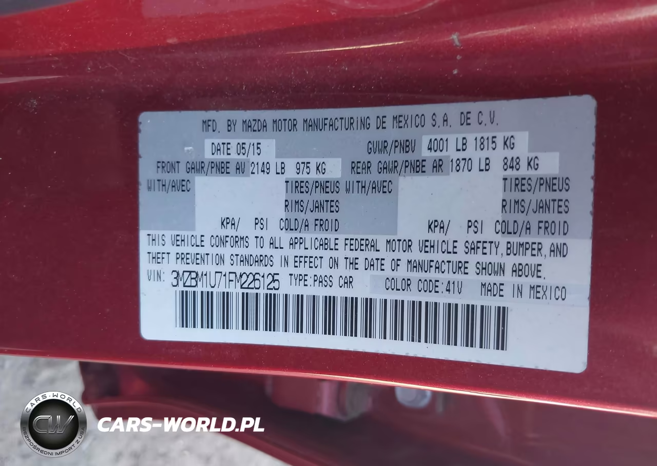 2015 Mazda Mazda3 I Sport VIN:3MZBM1U71FM226125 - 9