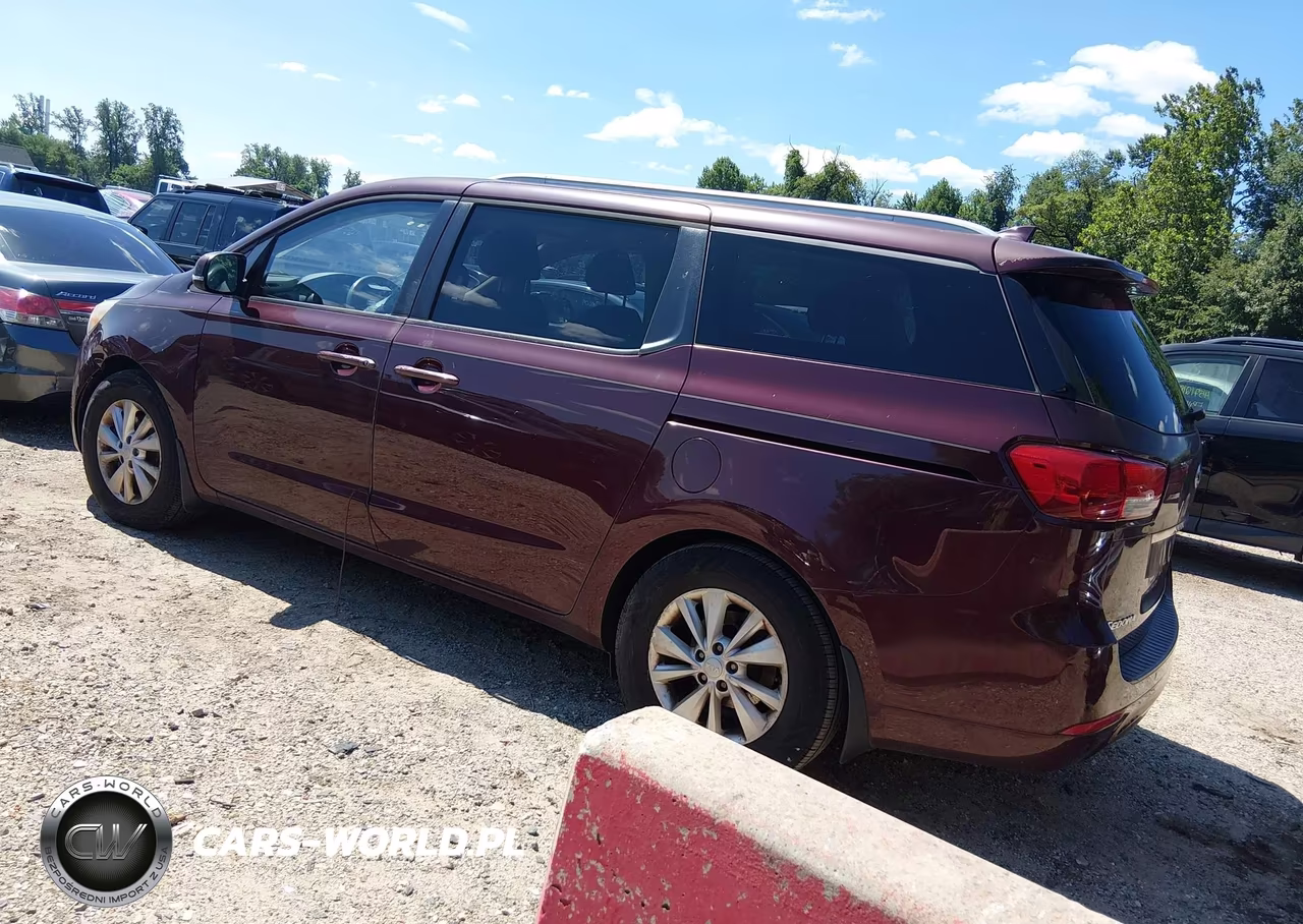 2015 Kia Sedona Lx VIN:KNDMB5C17F6020393 - 3