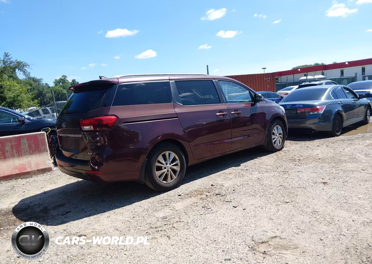 2015 Kia Sedona Lx VIN:KNDMB5C17F6020393 - 4