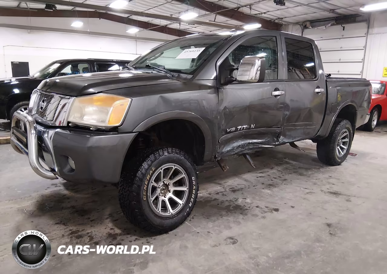 2008 Nissan Titan Le VIN:1N6BA07C58N323073 - 2