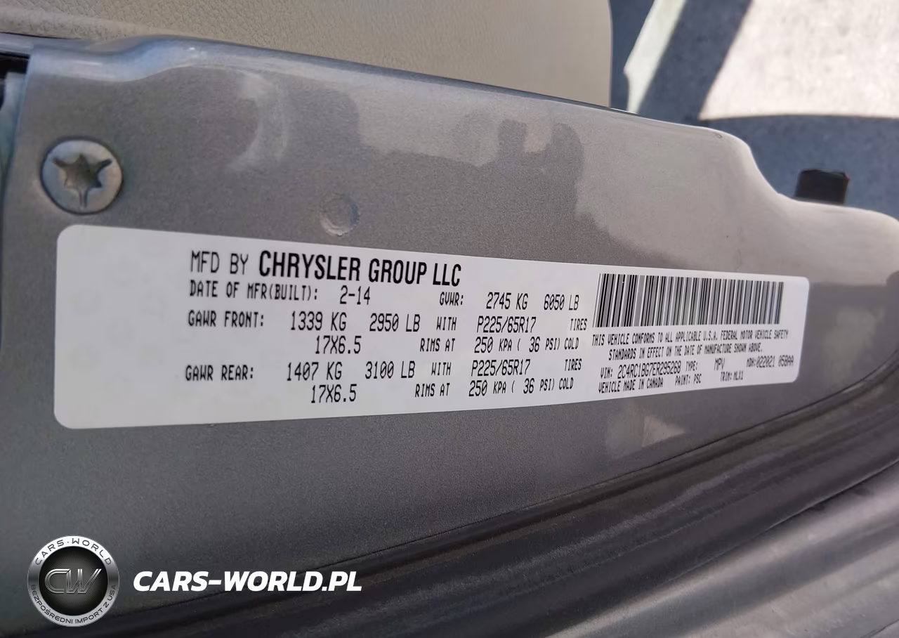 2014 Chrysler Town & Country Touring VIN:2C4RC1BG7ER295268 - 9