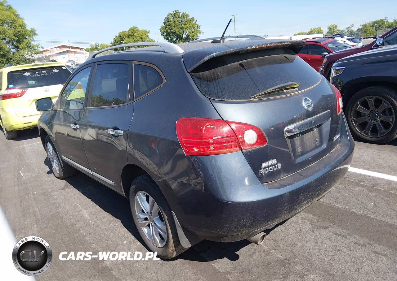 2013 Nissan Rogue Sv VIN:JN8AS5MV5DW648779 - 3