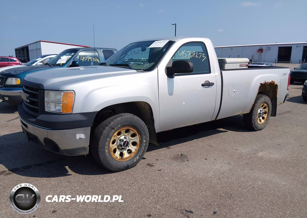 2011 GMC Sierra 1500 Work Truck VIN:1GTN2TEX8BZ152551 - 2