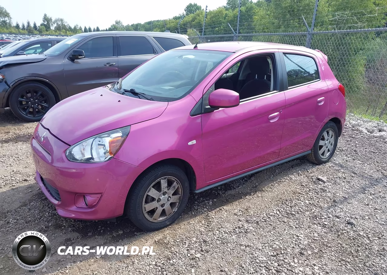 2014 Mitsubishi Mirage Es VIN:ML32A4HJ2EH026184 - 2