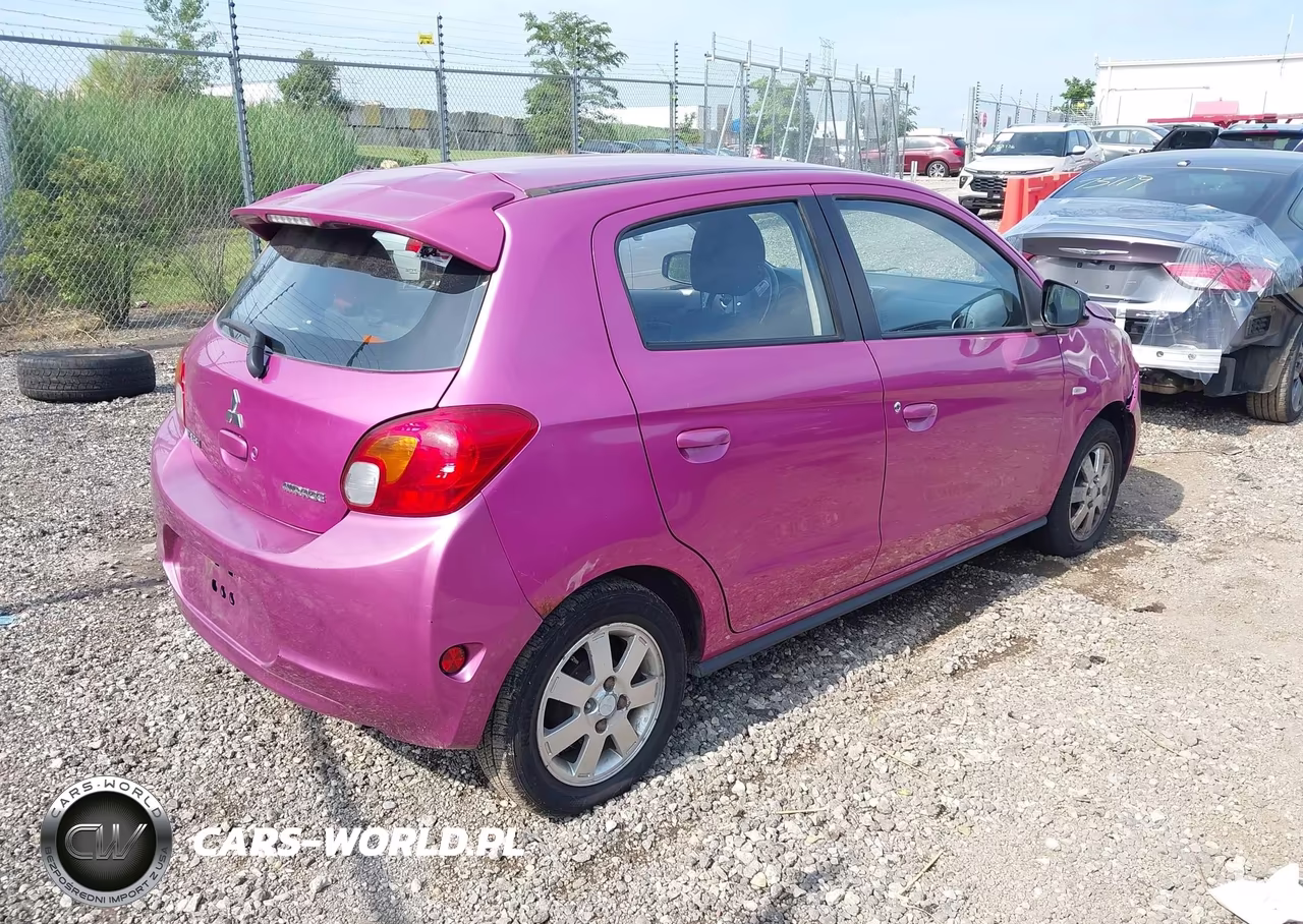 2014 Mitsubishi Mirage Es VIN:ML32A4HJ2EH026184 - 4