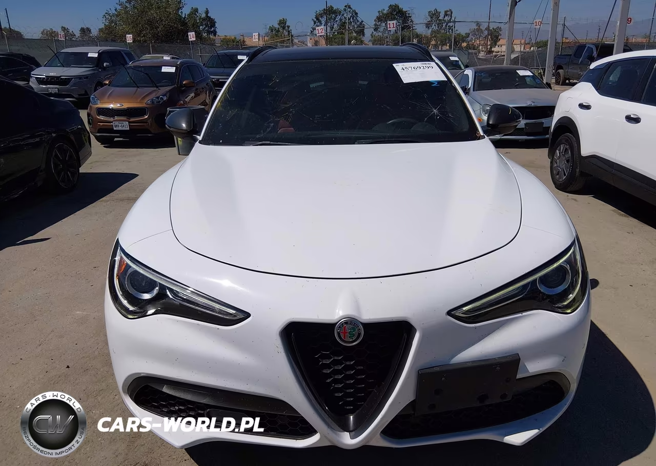 2019 Alfa Romeo Stelvio Ti Sport Awd VIN:ZASPAKBN0K7C42692 - 12