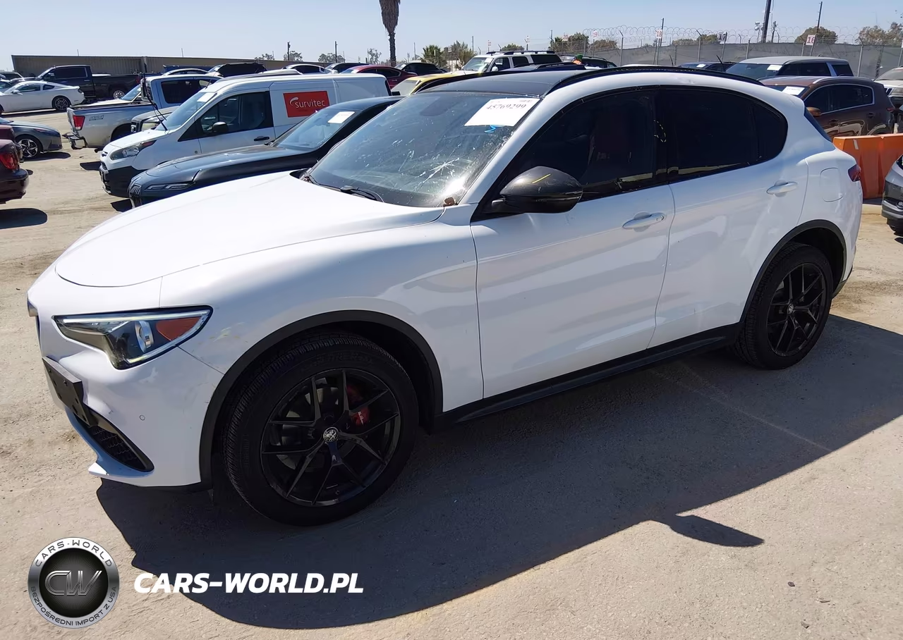 2019 Alfa Romeo Stelvio Ti Sport Awd VIN:ZASPAKBN0K7C42692 - 2