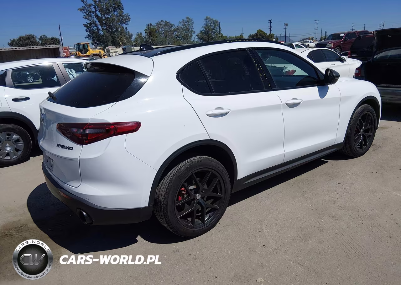 2019 Alfa Romeo Stelvio Ti Sport Awd VIN:ZASPAKBN0K7C42692 - 4