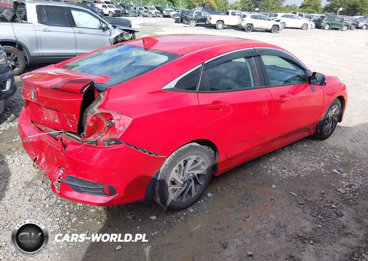 2018 Honda Civic Ex VIN:2HGFC2F70JH592130 - 4