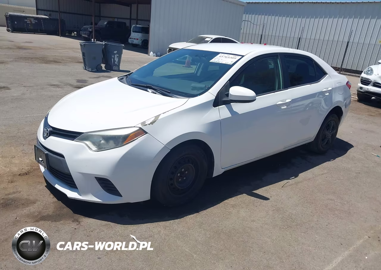 2016 Toyota Corolla L VIN:5YFBURHE3GP371509 - 2