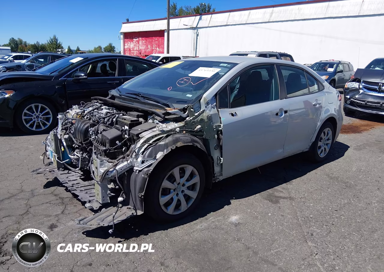 2021 Toyota Corolla Le VIN:5YFEPMAE6MP173942 - 2