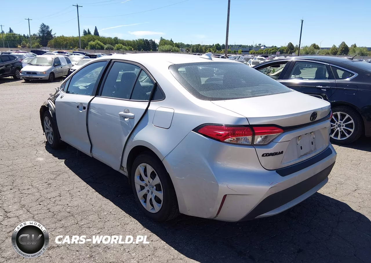 2021 Toyota Corolla Le VIN:5YFEPMAE6MP173942 - 3