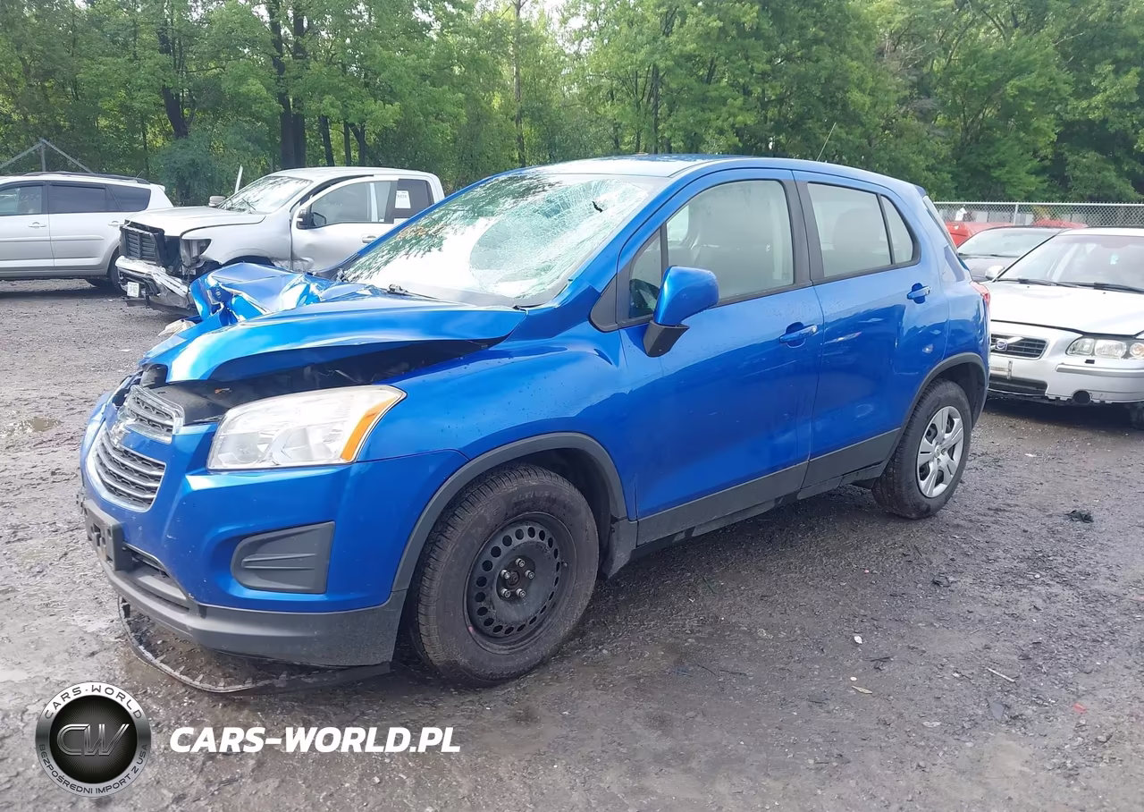 2015 Chevrolet Trax 1Ls VIN:KL7CJKSB0FB082925 - 2
