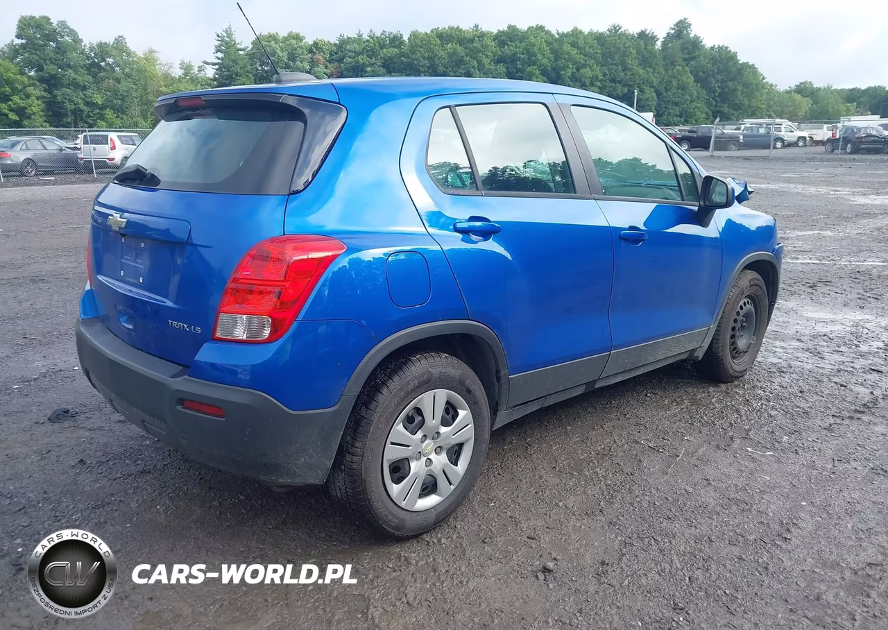 2015 Chevrolet Trax 1Ls VIN:KL7CJKSB0FB082925 - 4