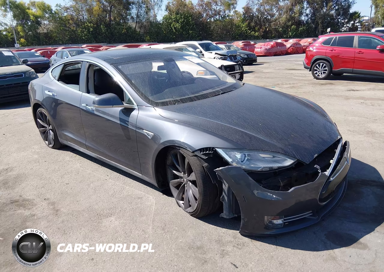 2014 Tesla Model S P85 VIN:5YJSA1H11EFP50038 - 1