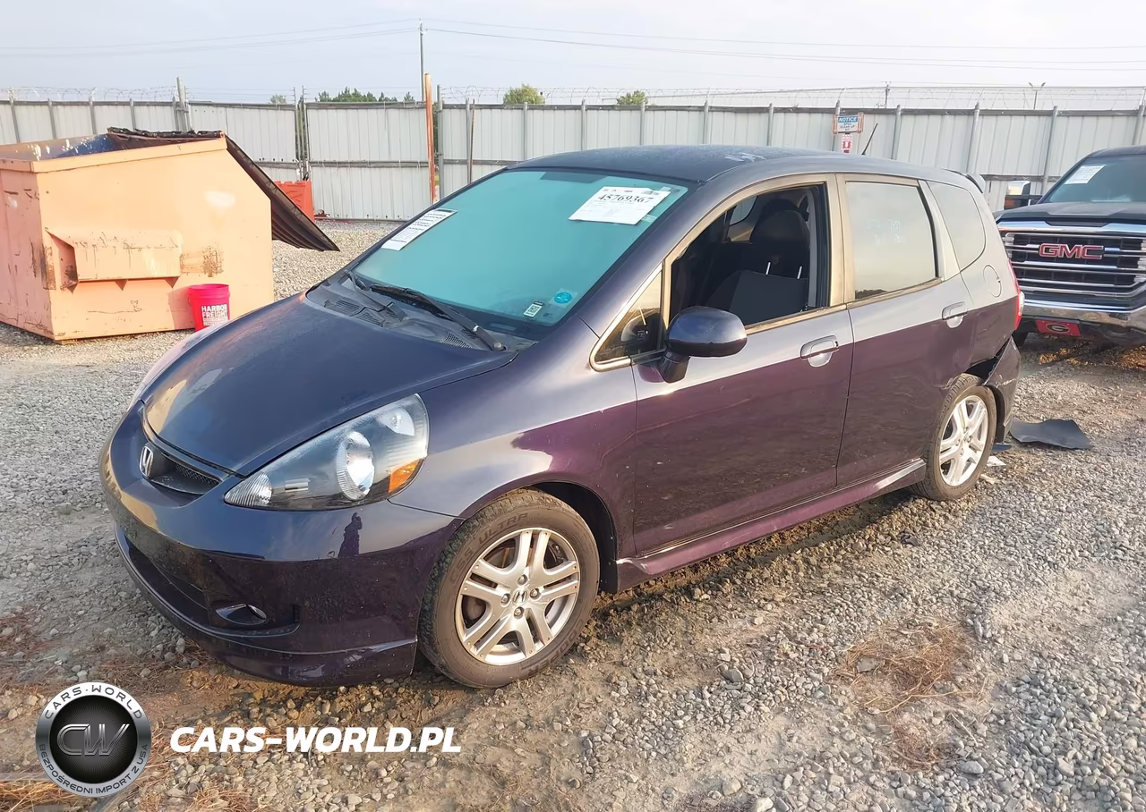 2008 Honda Fit Sport VIN:JHMGD38618S061501 - 2