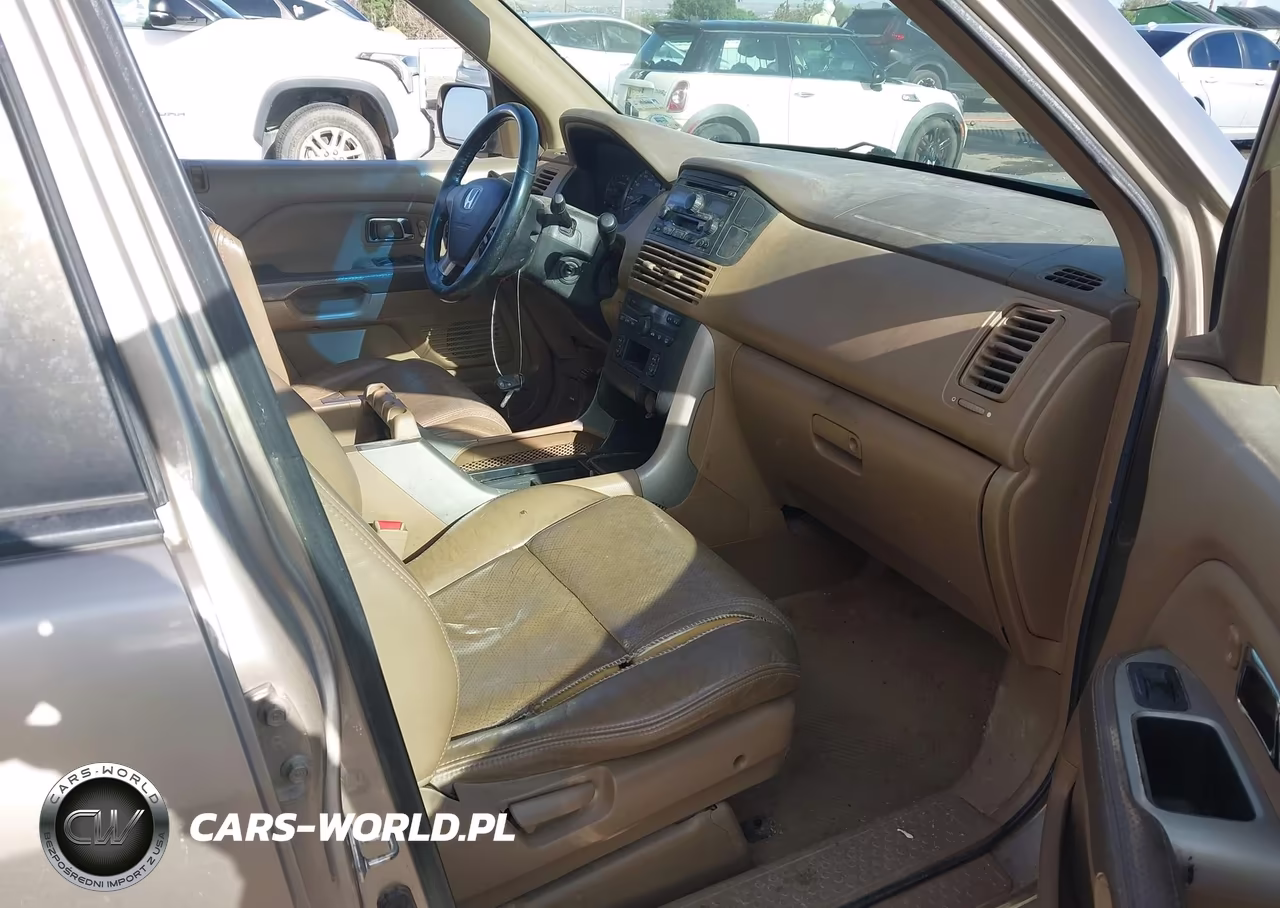 2004 Honda Pilot Ex-L VIN:2HKYF18504H602591 - 5