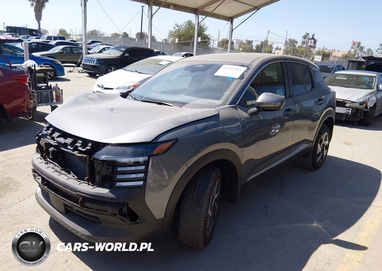 2025 Nissan Kicks Sv Fwd VIN:3N8AP6CA8SL417741 - 2