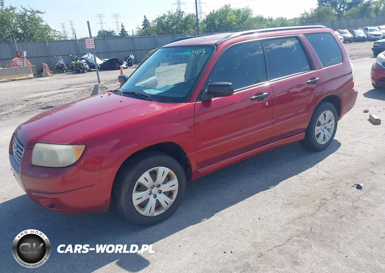 2008 Subaru Forester 2.5X VIN:JF1SG636X8H712042 - 2