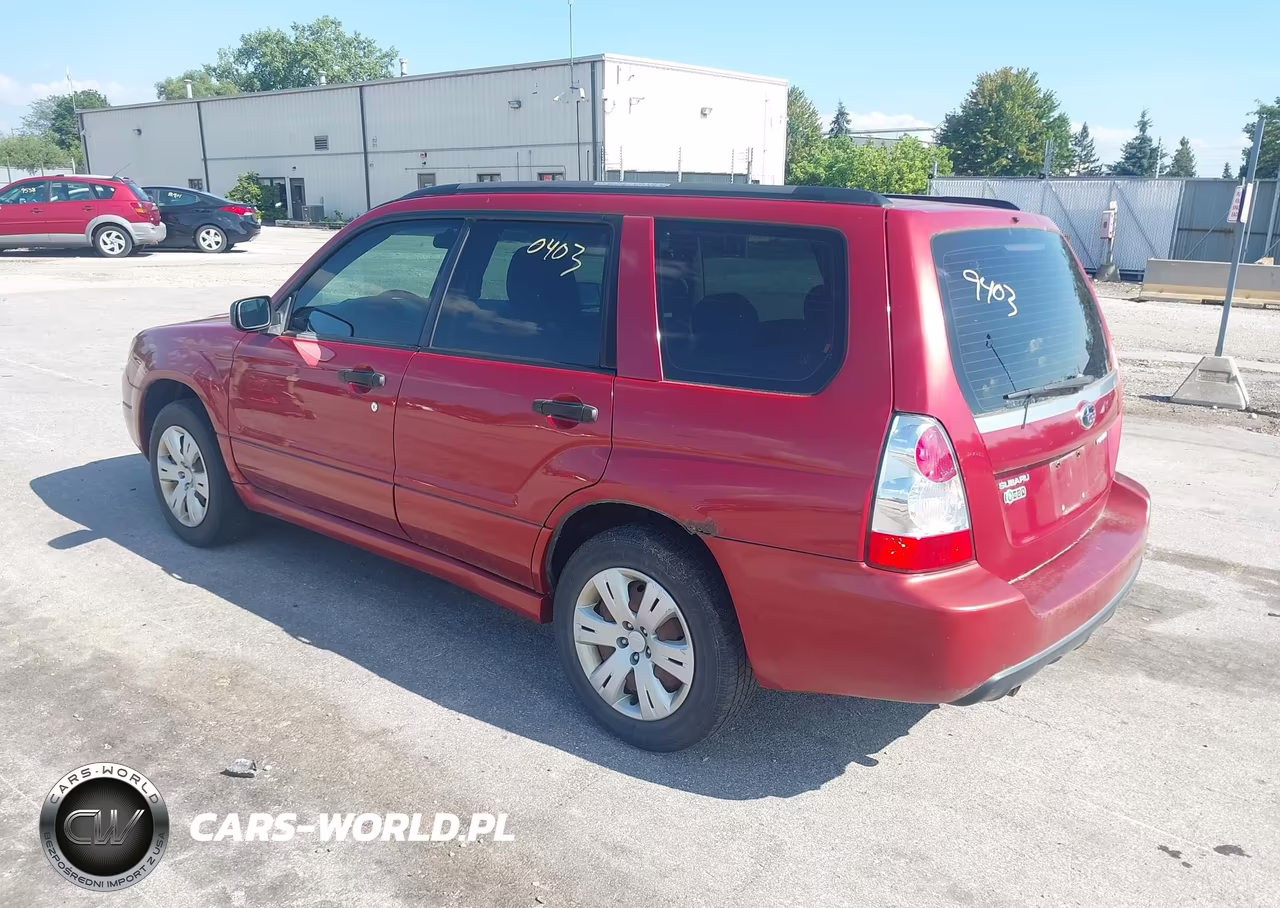 2008 Subaru Forester 2.5X VIN:JF1SG636X8H712042 - 3