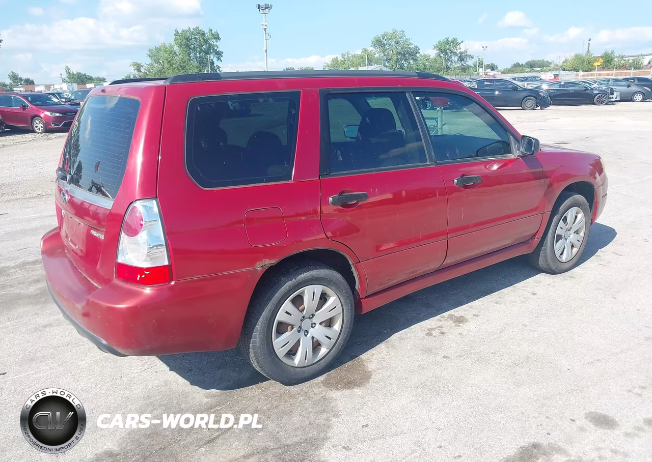 2008 Subaru Forester 2.5X VIN:JF1SG636X8H712042 - 4