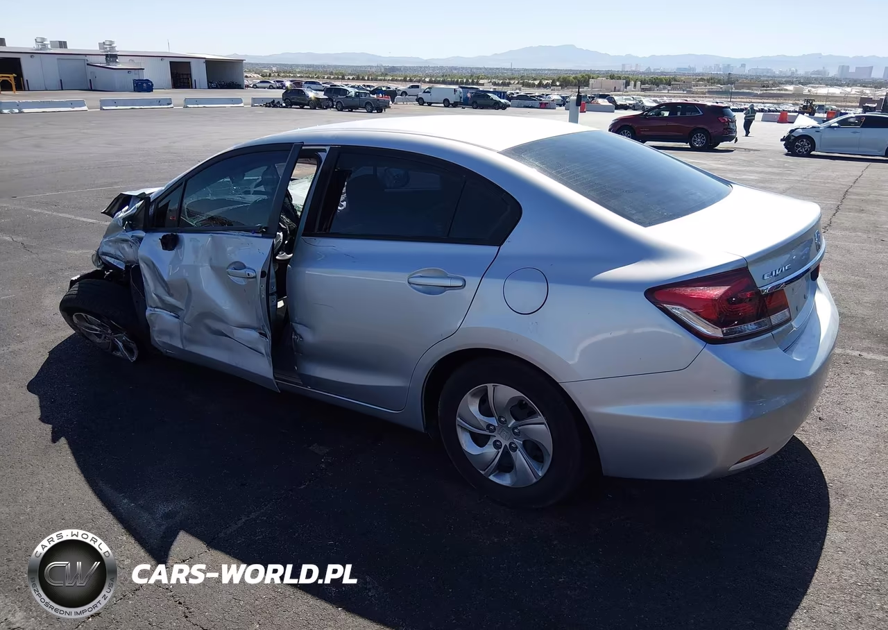2013 Honda Civic Lx VIN:19XFB2F56DE094692 - 3