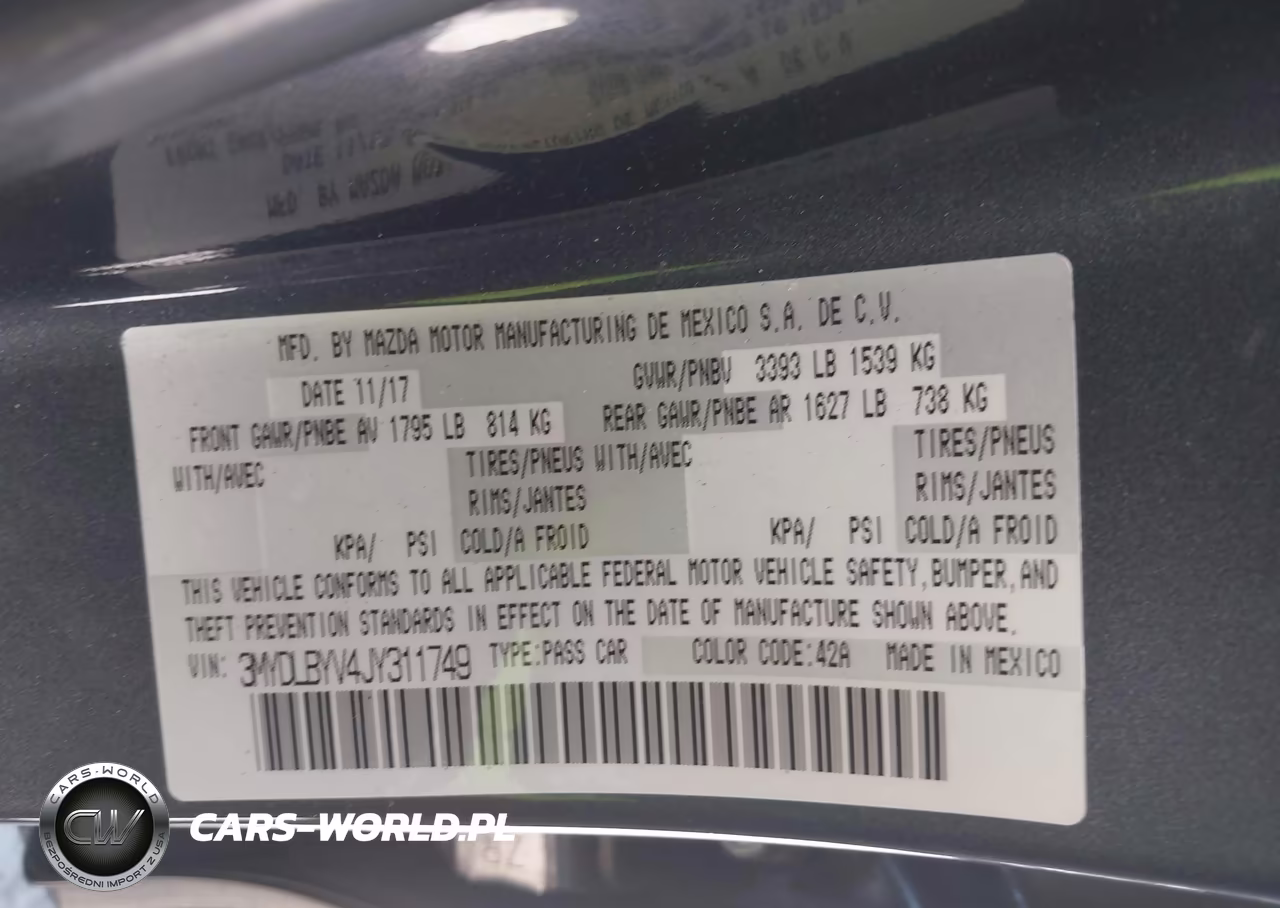 2018 Toyota Yaris Ia VIN:3MYDLBYV4JY311749 - 9