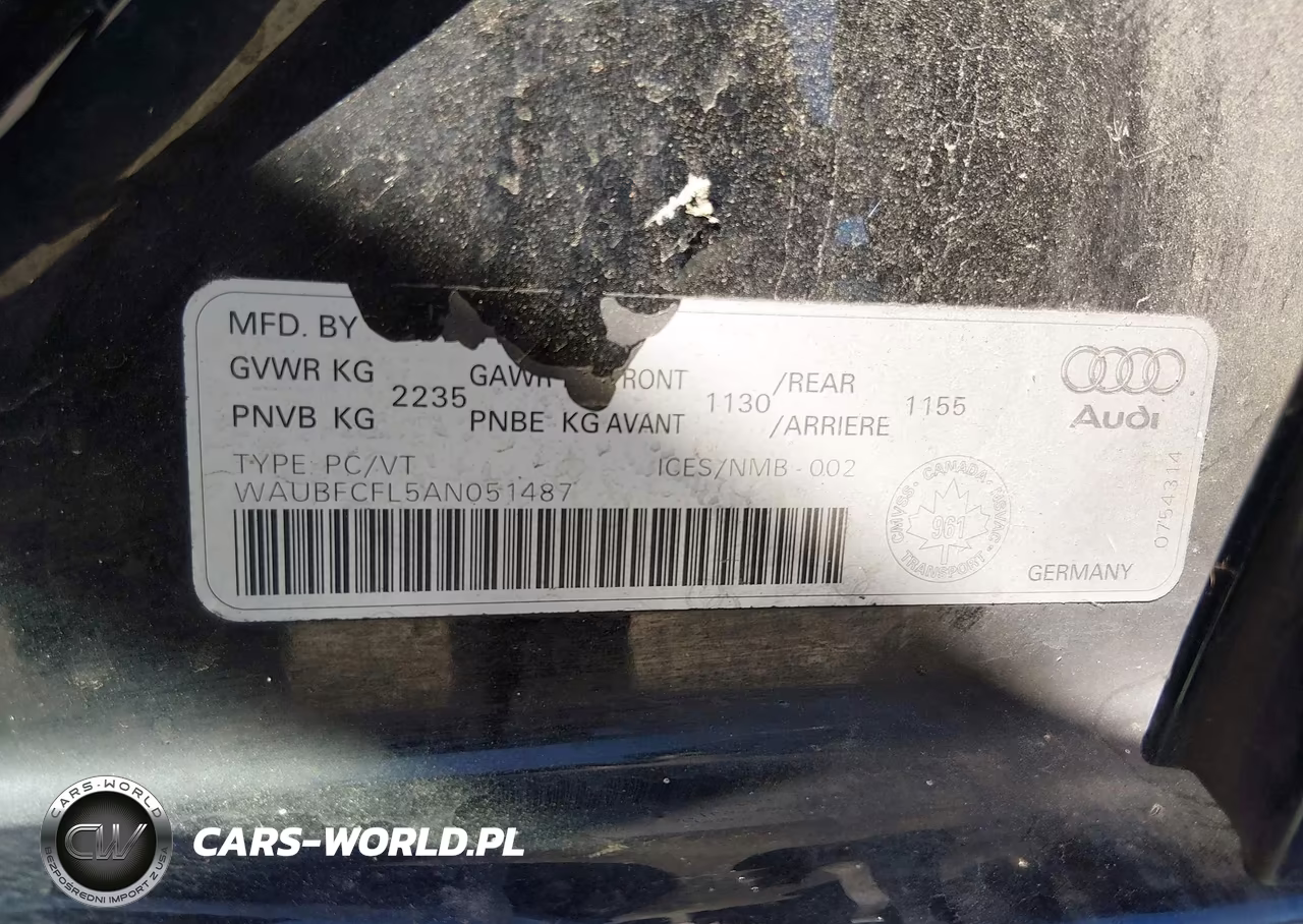 2010 Audi A4 2.0T Premium VIN:WAUBFCFL5AN051487 - 9