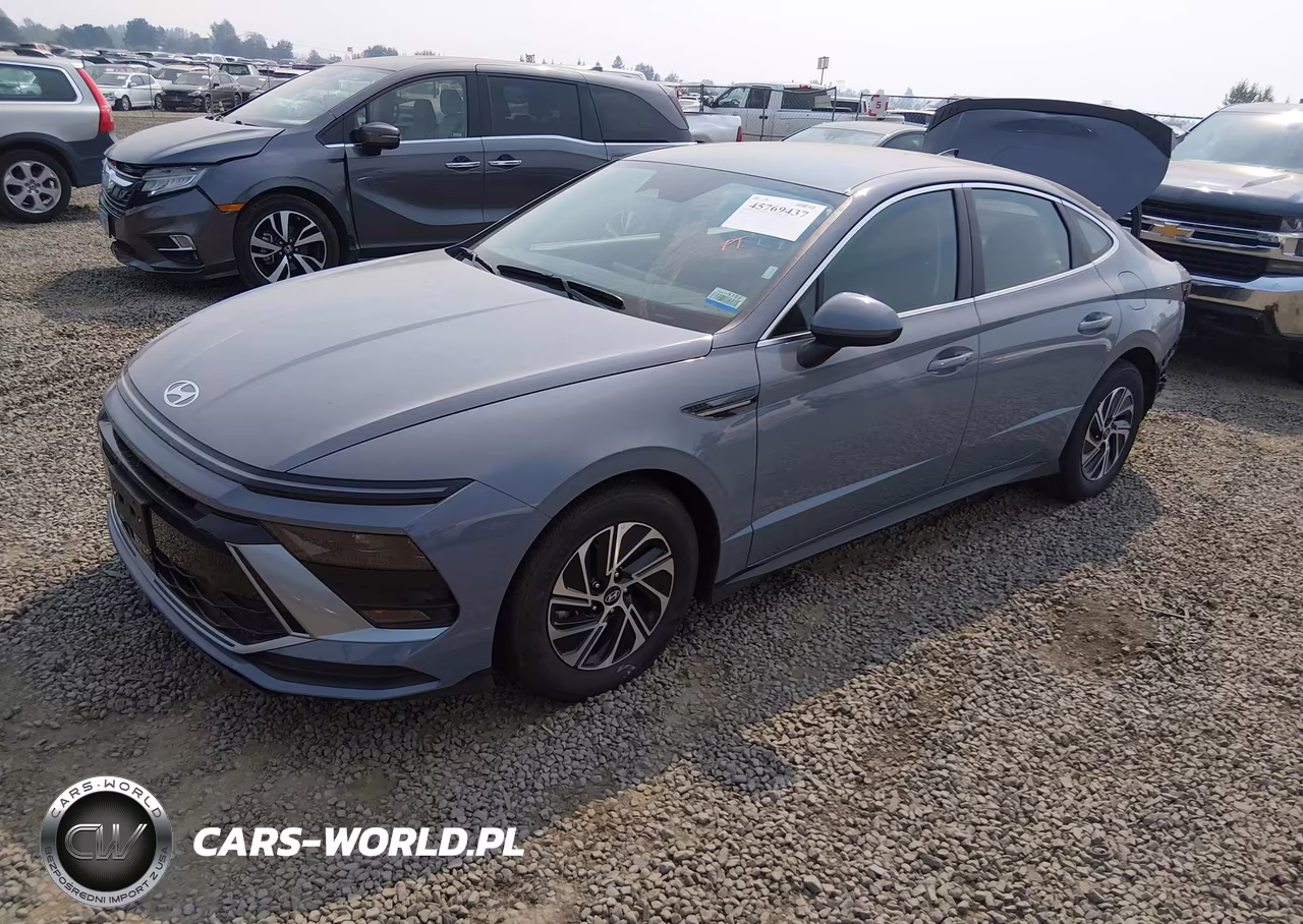 2026 Hyundai Sonata Hybrid Blue VIN:KMHL24JJ2TA161658 - 2