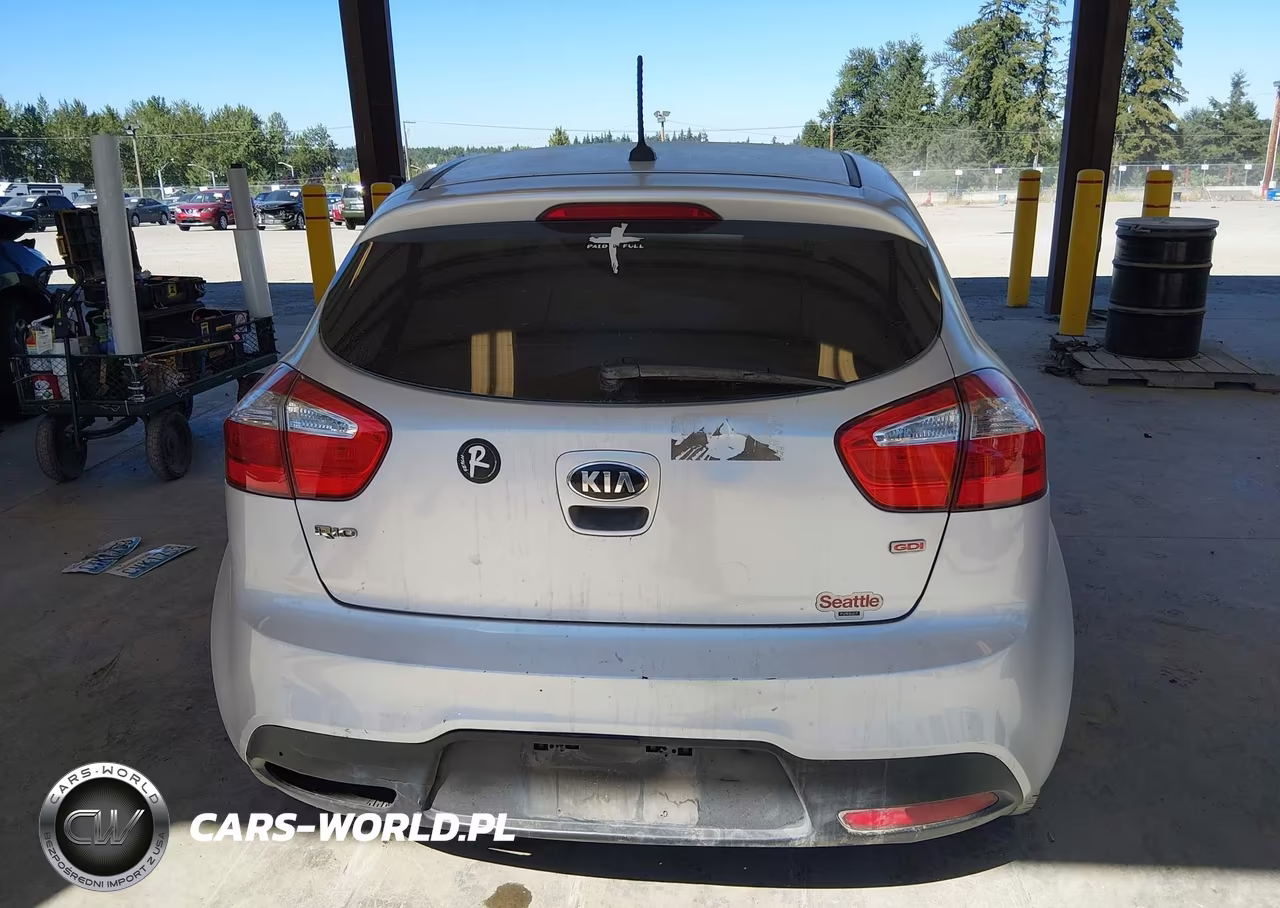 2014 Kia Rio Lx VIN:KNADM5A35E6359759 - 16