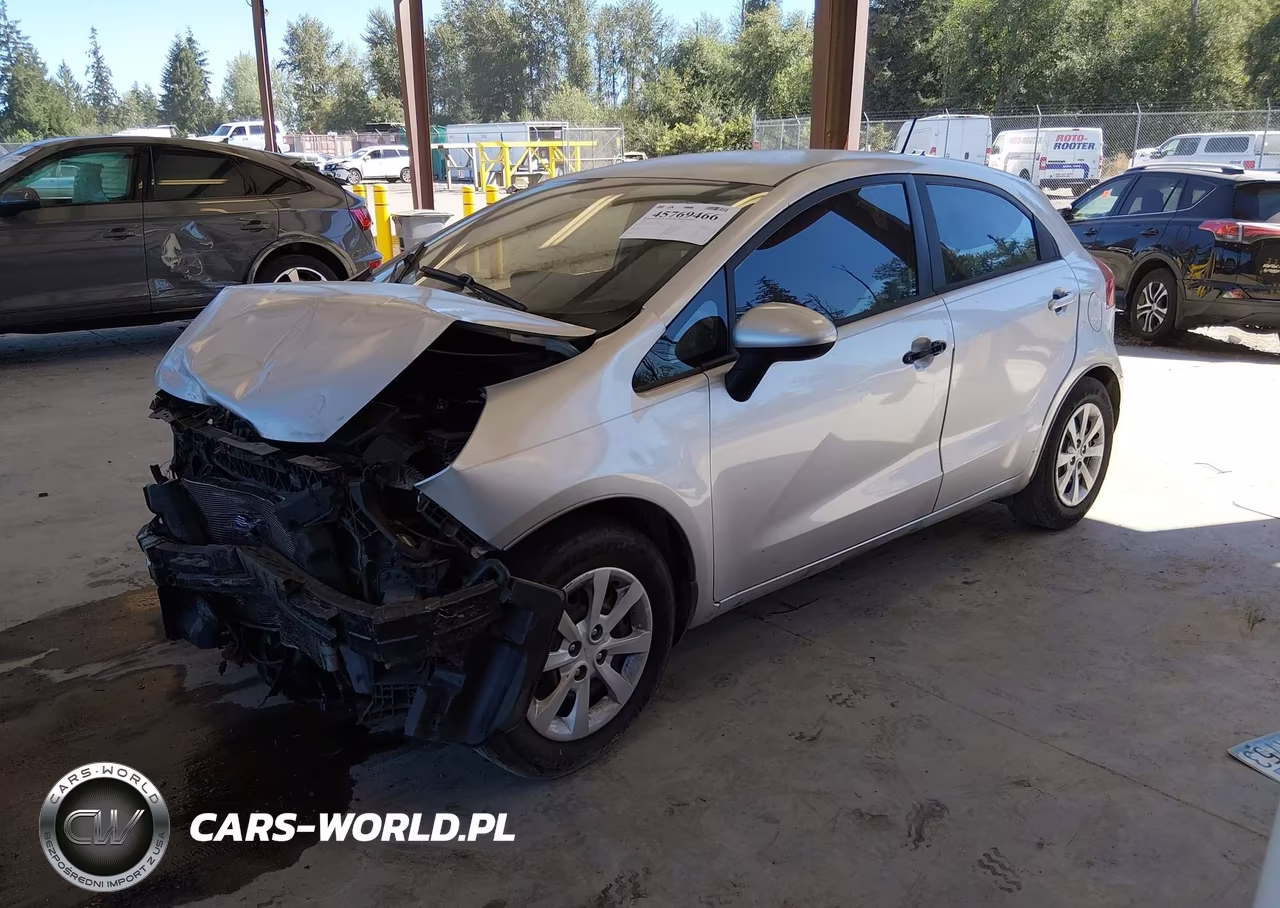 2014 Kia Rio Lx VIN:KNADM5A35E6359759 - 2