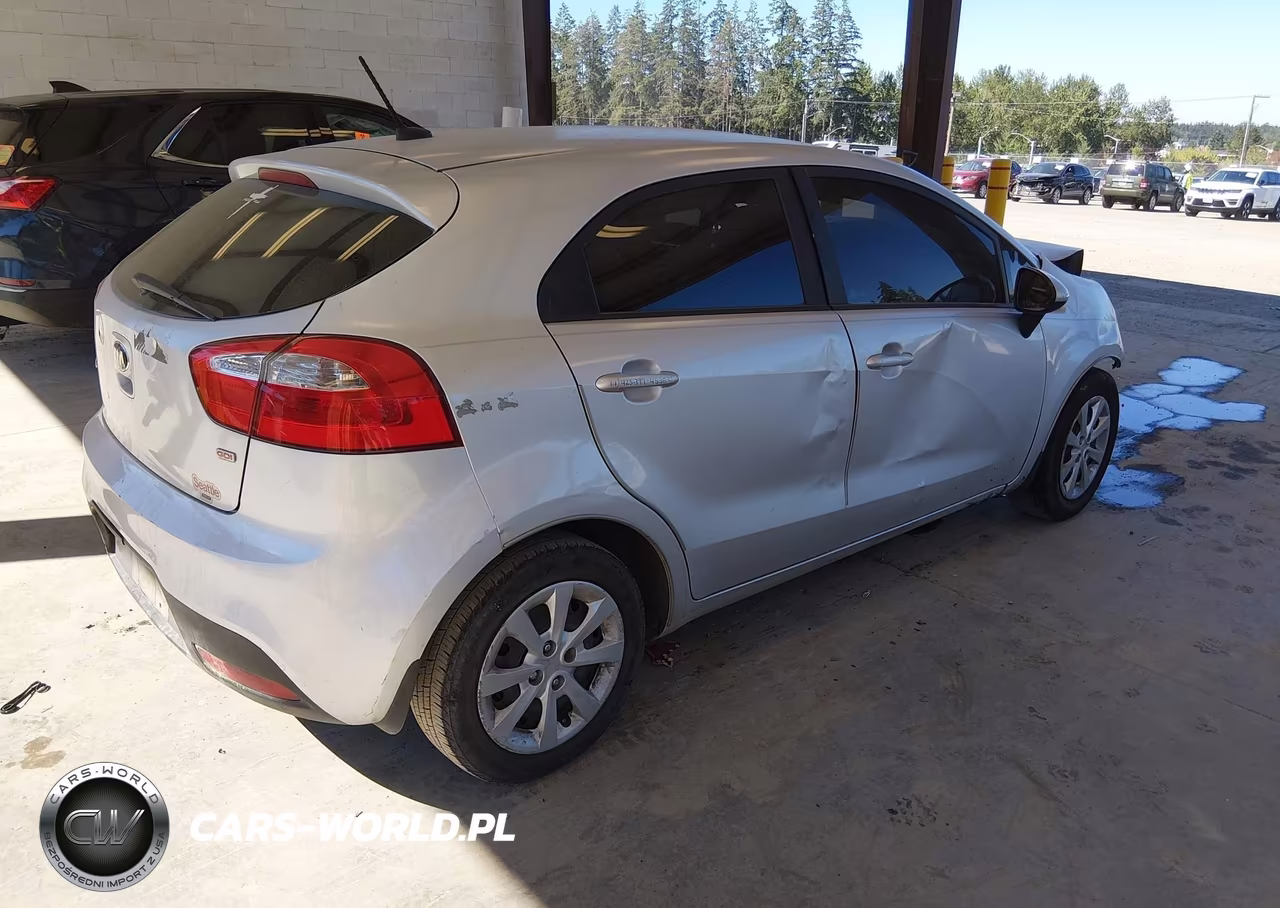 2014 Kia Rio Lx VIN:KNADM5A35E6359759 - 4
