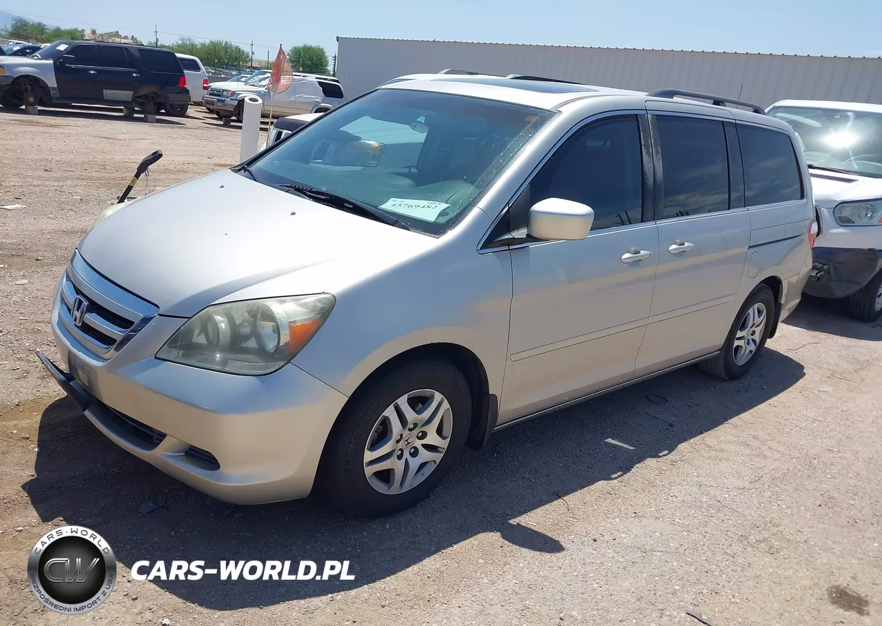 2006 Honda Odyssey Exl VIN:5FNRL38766B458489 - 2